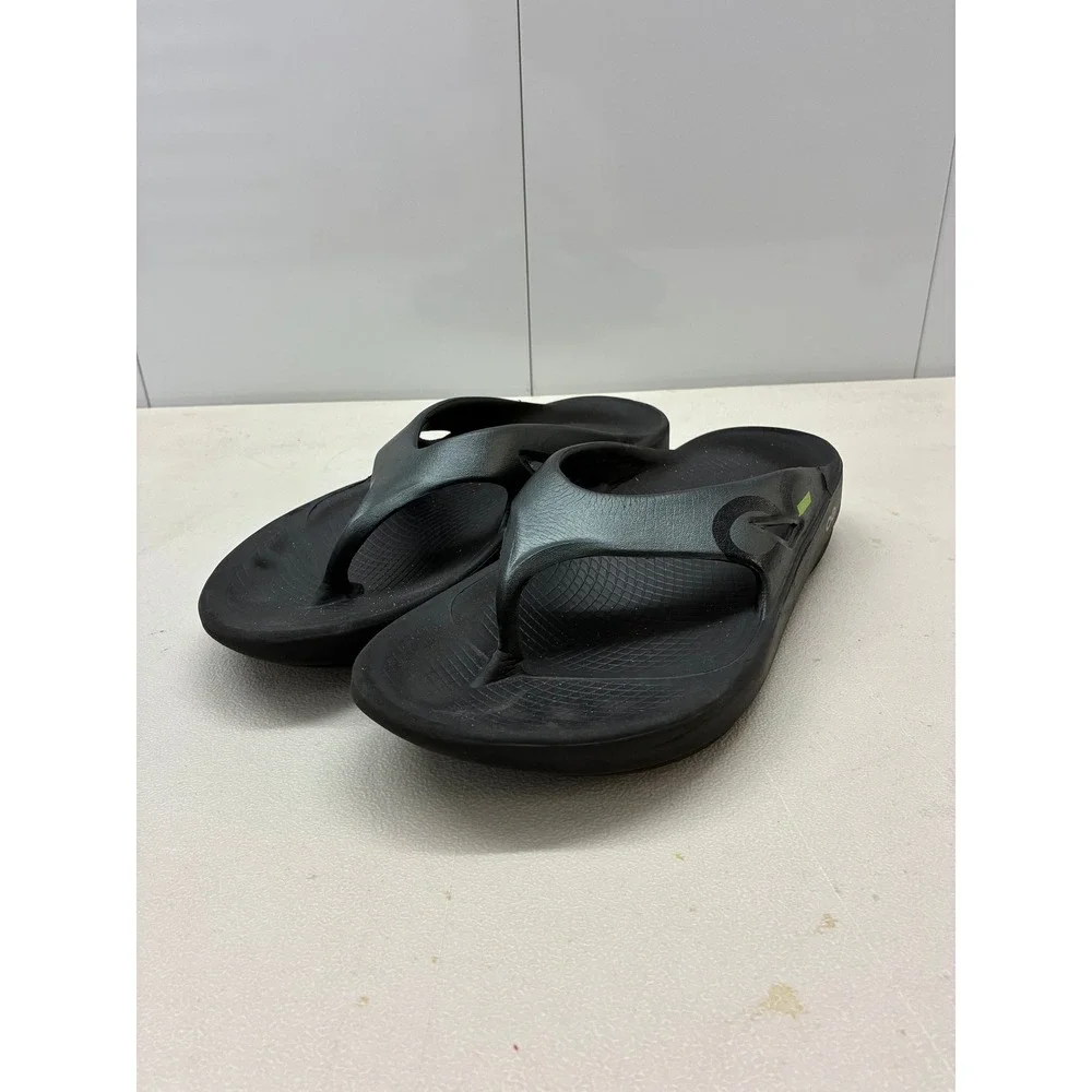 Oofos OOriginal Sport Recovery Sandals Black Graphite Mens 9 Womens 11 EU 42